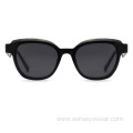 Luxury Square Bevel Acetate Polarized Sunglasses